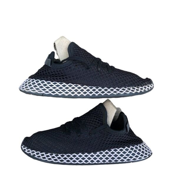 2018 Adidas Deerupt Core Black Clear Lilac Size 6.5 - Picture 5 of 15